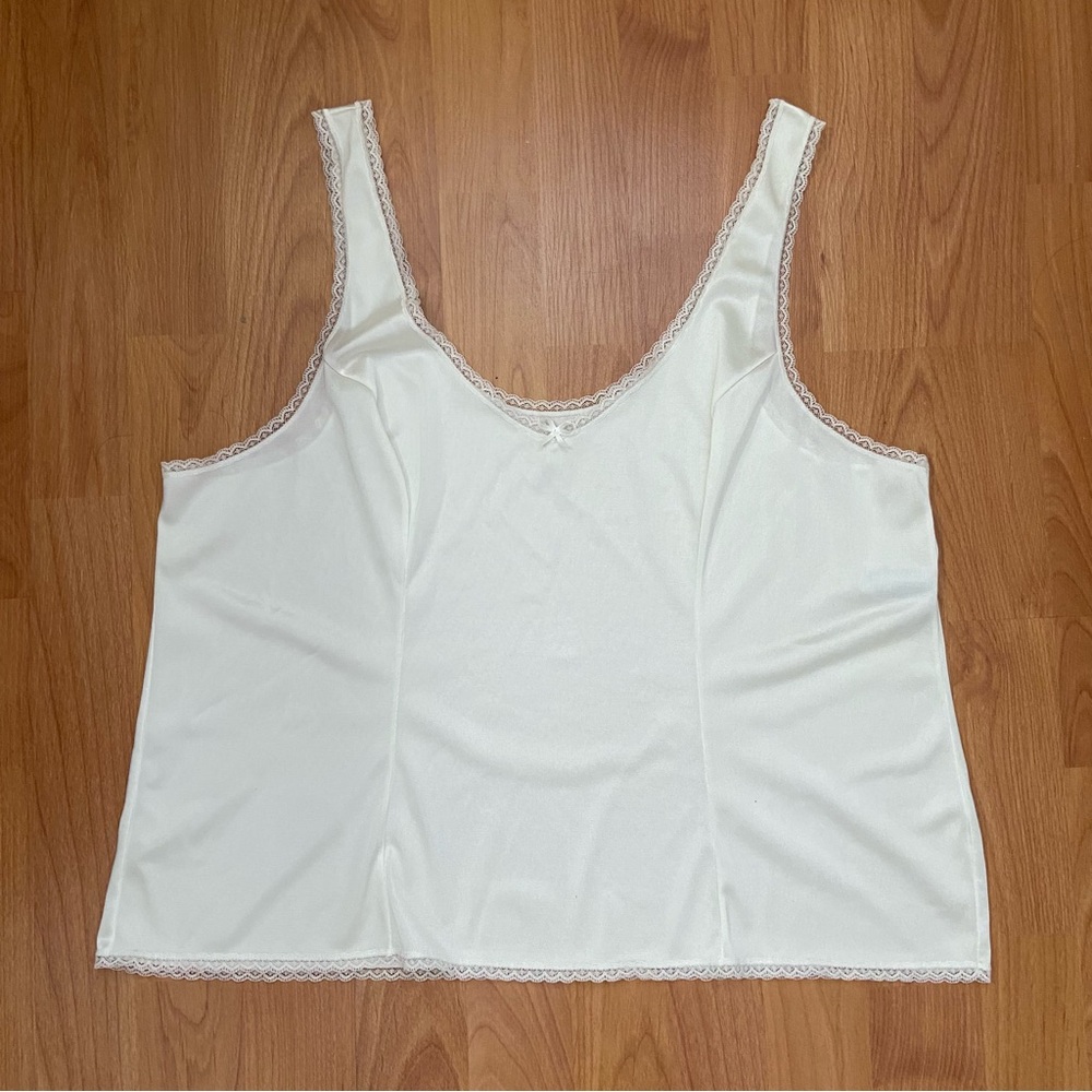Vassarette Vintage Slip Tank Top Women’s XL